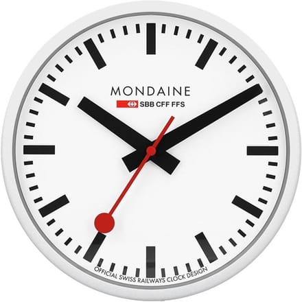 Mondaine A990.Clock.10sbb Horloge Murale A990.CLOCK.10SBB