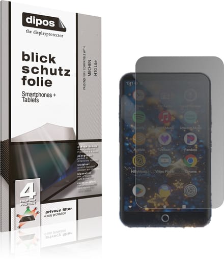 dipos – Matte Privacy Screenprotector geschikt voor MECHEN H10 Lite | Anti-Spy Beschermfolie