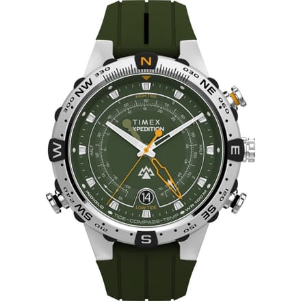 Timex Expedition North Tide/Temp/Compass TW2Y14400 Horloge - Siliconen - Groen - Ø 45 mm