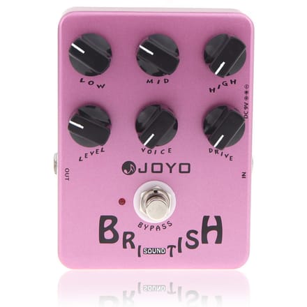 JOYO JF-16 British Sound Amp Sim-gitaareffectpedaal black