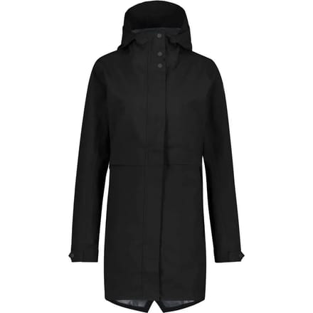 agu Parka Regenjas Dames Waterdicht - Zwart - Waterkolom 5.000 mm - PFAS-vrije DWR-coating - Capuchon met vizier