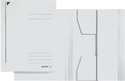 LEITZ dossiermap / jurismap, DIN A4, karton 430 g/m2, wit