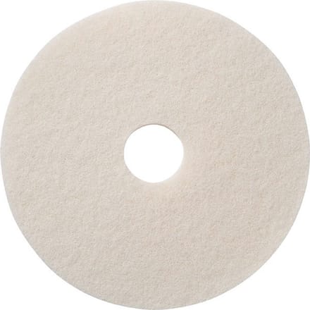 vloerpad wit 13 inch 33cm. - profi pad - per stuk
