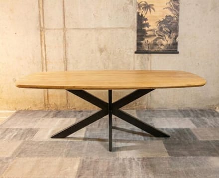 Eettafel Colorado Deens ovaal mangohout 200x100 cm