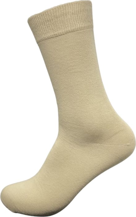 6 Paar Top kwaliteit sokken - 95% Katoen - DONEX - Beige - 39-42