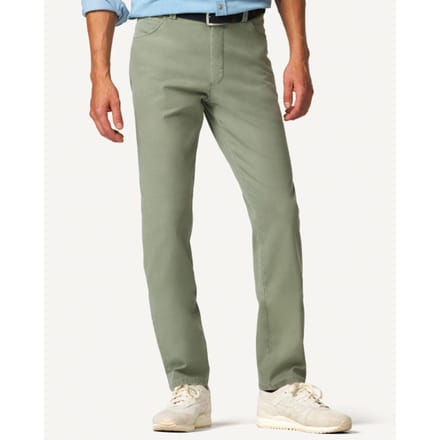 Meyer Broek Dublin Active Flex Super Microstructure 2-Way Stretch Sage Green / male