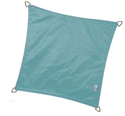 NESLING Coolfit Schaduwdoek - HDPE - Ice Blue - Vierkant - Afmetingen: 3,6 x 3,6 meter