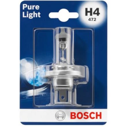 Lamp Halogeen BOSCH H4 Pure Light 12V, 60/55W