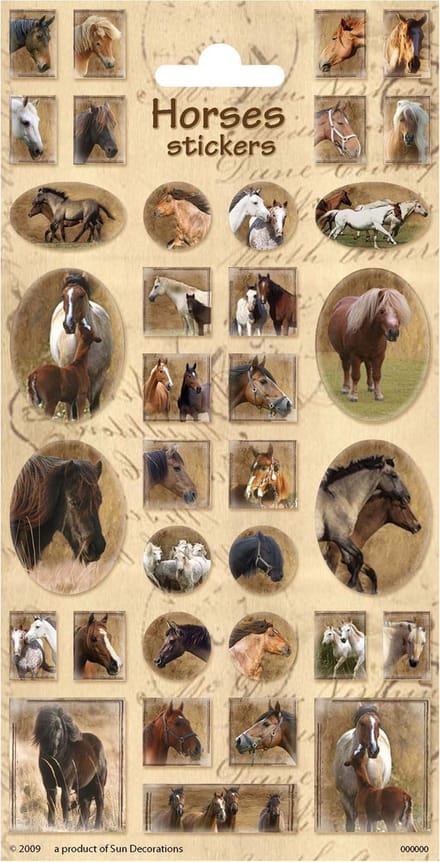 Totum - Horse sticker sheet