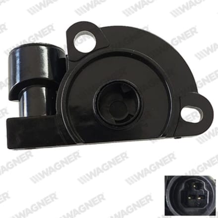 Sensor, smoorkleppenverstelling WAGNER THR00004