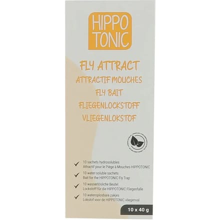 Aantrekkelijke navulbare vliegenval Hippotonic x 10