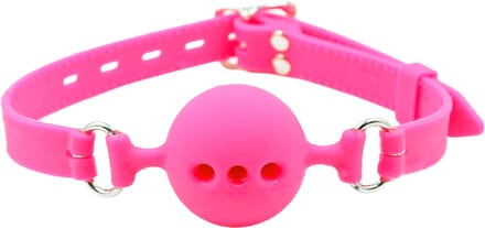 Smart Moves - Silicone Ball Gag - Roze
