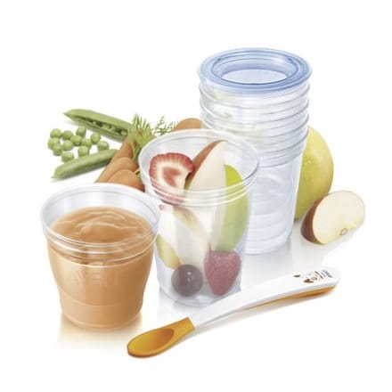 Philips Avent-bekers voor voedselopslag