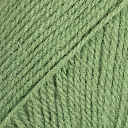 DROPS Flora Uni Colour - 15 groen - Wol Garen
