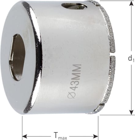 Rotec Diamant - tegelboorkroon 32,0 mm