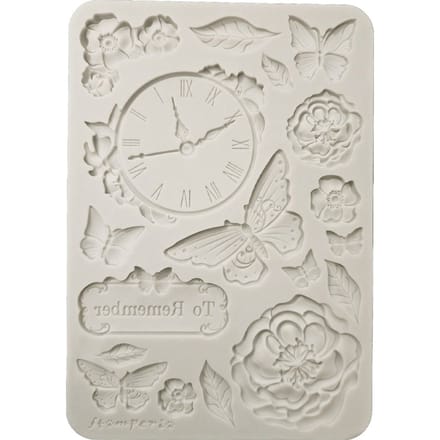 Siliconen vorm A5 "Quiet Days - Clock"