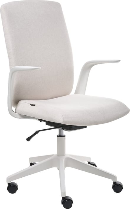 CAPTAIN - Bureaustoel - Lichtbeige - Polyester