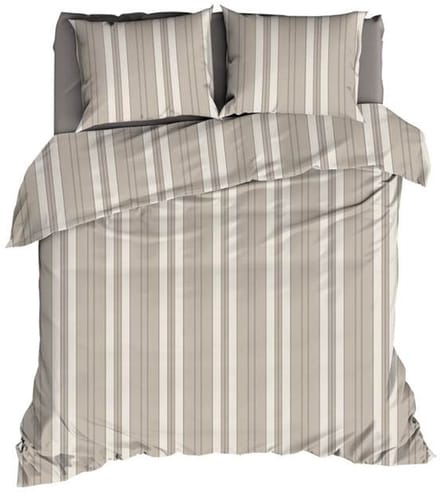 Romanette Florian Dekbedovertrek - Extra breed - 260x200/220 cm - Beige
