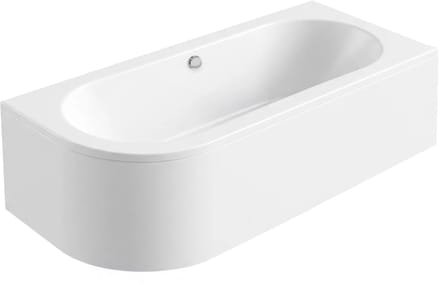 Rea - Badkuip - Orion Right Wit - 169,5 x 75 x 56 cm
