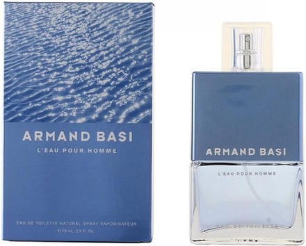 Armand Basi L'eau Pour Homme Eau De Toilette Spray 75ml gray