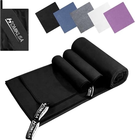Set van 3 Sneldrogende Microvezel Handdoeken - Reis, Sport en Strand