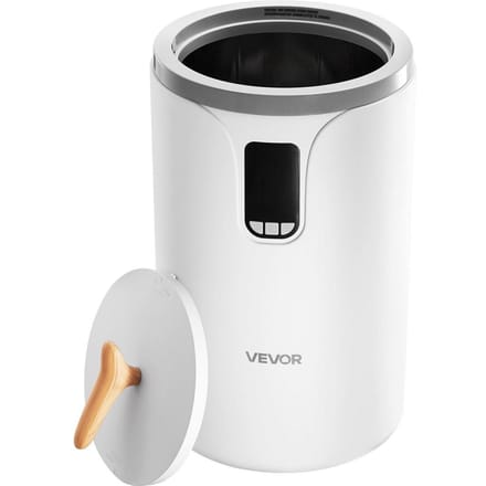 Seau Chauffant pour Serviettes 20L avec Écran LED, Minuterie et Réglage de Température, Verrouillage de Sécurité
