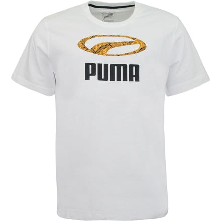 Puma Snake Pack Graphic Heren Tee Casual Merk Top Wit 579910 02