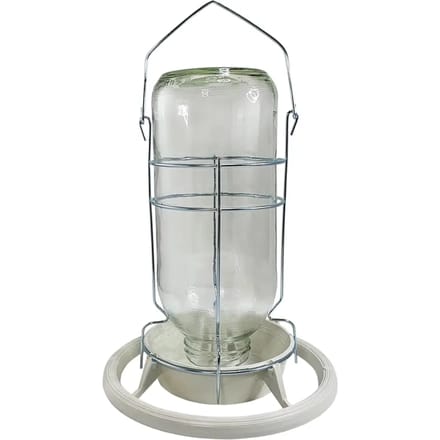 Vogelwaterdispenser met glazen inzet Nobby Pet Omnia