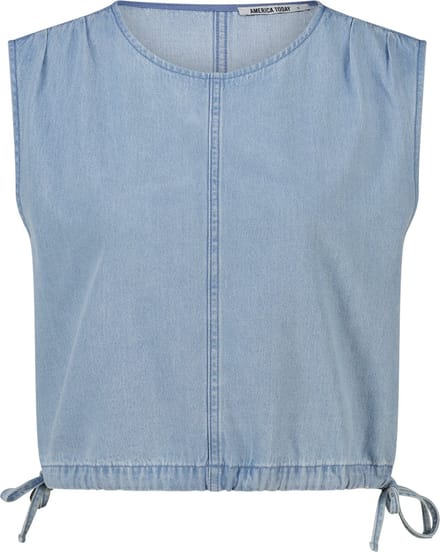 America Today Inez Light Blue Taglia: S | Maglie Sportivi Outlet | Donna | Blu