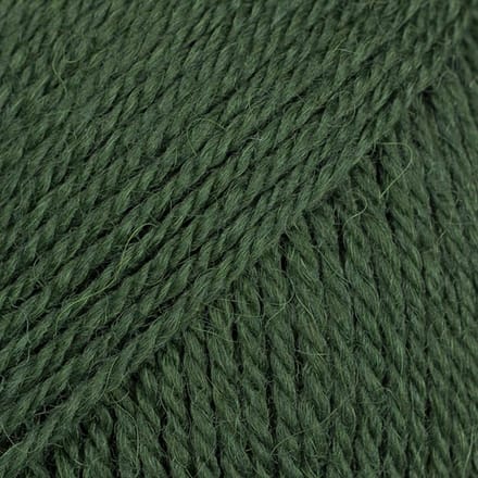 DROPS Flora Uni Colour - 32 donkergroen - Wol Garen