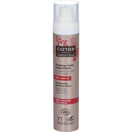 Cattier Revitalising Sleeping Cream 50 Nachtcrème