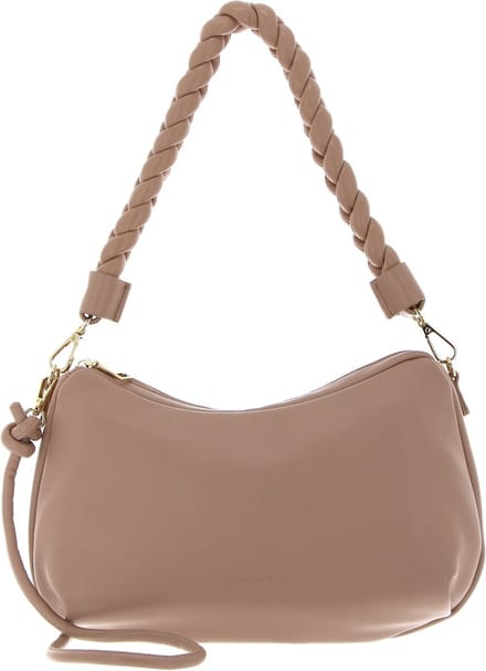 SEIDENFELT MANUFAKTUR Schoudertas Ikast Hobo Nude / Gold Beige