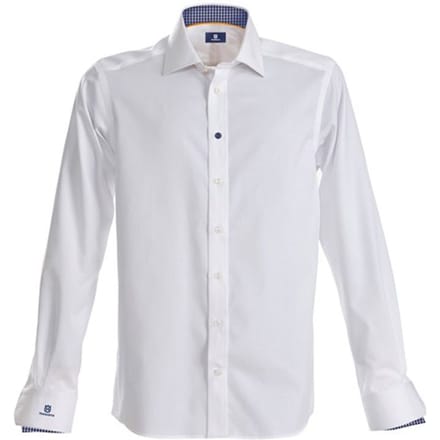 Husqvarna witte blouse man - l
