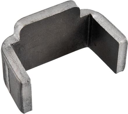ProPlus Tico tegenstuk voor spansluiting - staal - 45 x 20 x 25 mm - zilver
