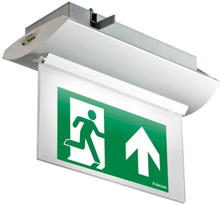3 Uur 2W Onderhouden Ingebouwde LED Noodverlichting - 7TCA091160R0010