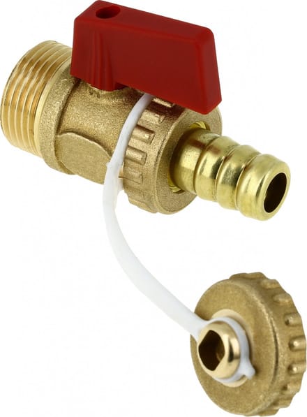 Bonfix Kogel vul- en aftapkraan 3/4 - met zwarte knop