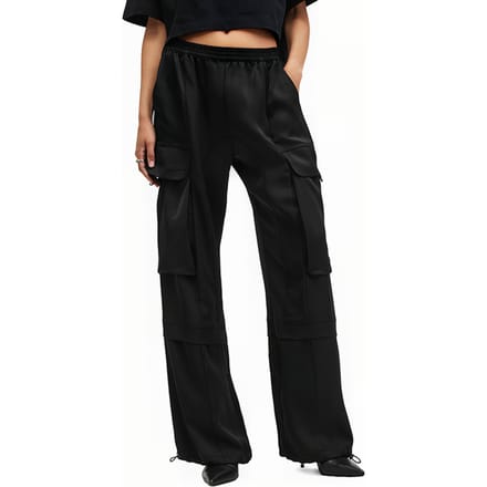 AllSaints Barbara Trouser Black Taglia: 12 | Pantaloni cargo Outlet | Donna | Nero
