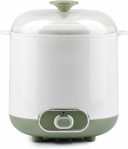 AHD® Yoghurtmaker - Ijsmachine - Yoghurtmachine - Wit- 19cm x 17cm x 22cm
