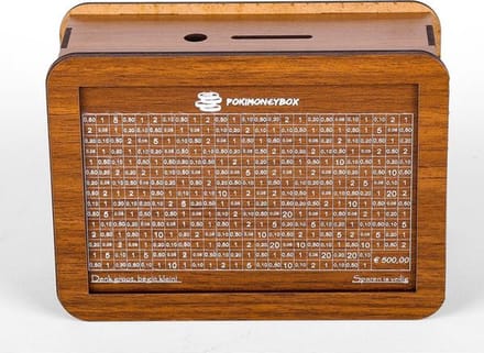 MoneyBox Spaarpot – Unieke Aftelmethode – Spaardoel €500 – Tel af wat je spaart