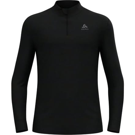 Odlo Natural Merino 200 Half Zip Turtle Neck LS Thermoshirt Mannen - Maat S