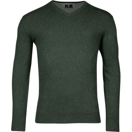 Baileys Trui V-Neck Single Knit Pima Cotton Donker Groen / male