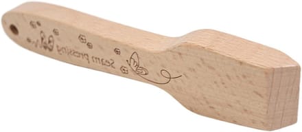 Naad persstok - Vinger strijkijzer - Naden persen - Hittebestendig beukenhout - 17 cm lengte - Niet gespecificeerd