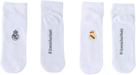 Real Madrid chaussettes lot de 2 blanches 2900003458 blanc 35/38