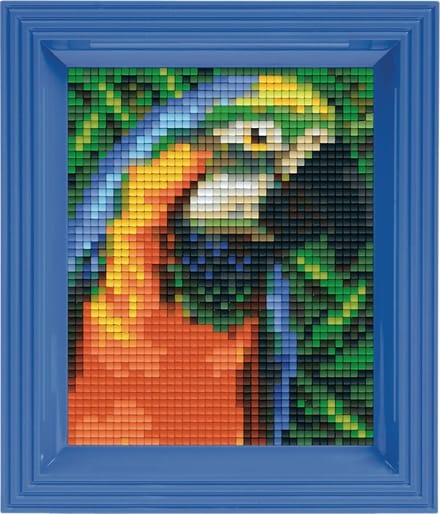 Pixelhobby Classic Papegaai 10x12 cm