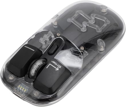 Draadloze Optische Muis met Verstelbare DPI en RGB-Verlichting - Oplaadbaar via USB