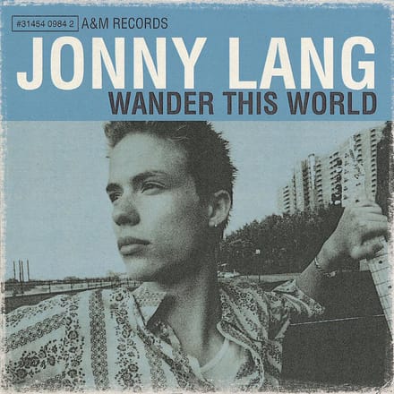 CD JONNY LANG - Wander This World 5409892 A&M 1998 Europa Rock Gebruikt