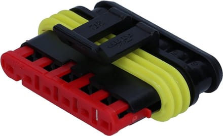 10 stuks AMP 0-0282090-1 Superseal stekkerdoos 6-polig lege behuizing