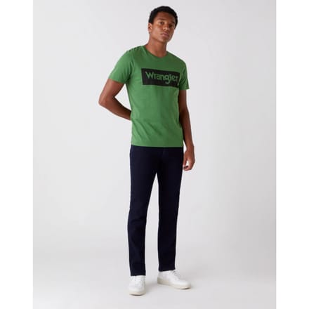 Wrangler Greensboro heren regular-fit jeans black back