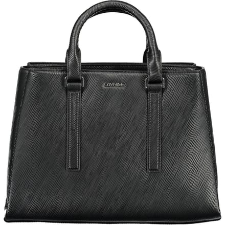 Calvin Klein Dames Zwarte Polyester Handtas