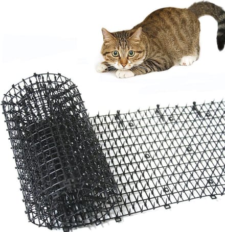 Kattenafschrikmat met spikes - Effectieve oplossing voor het afschrikken van katten (30 x 200 cm)